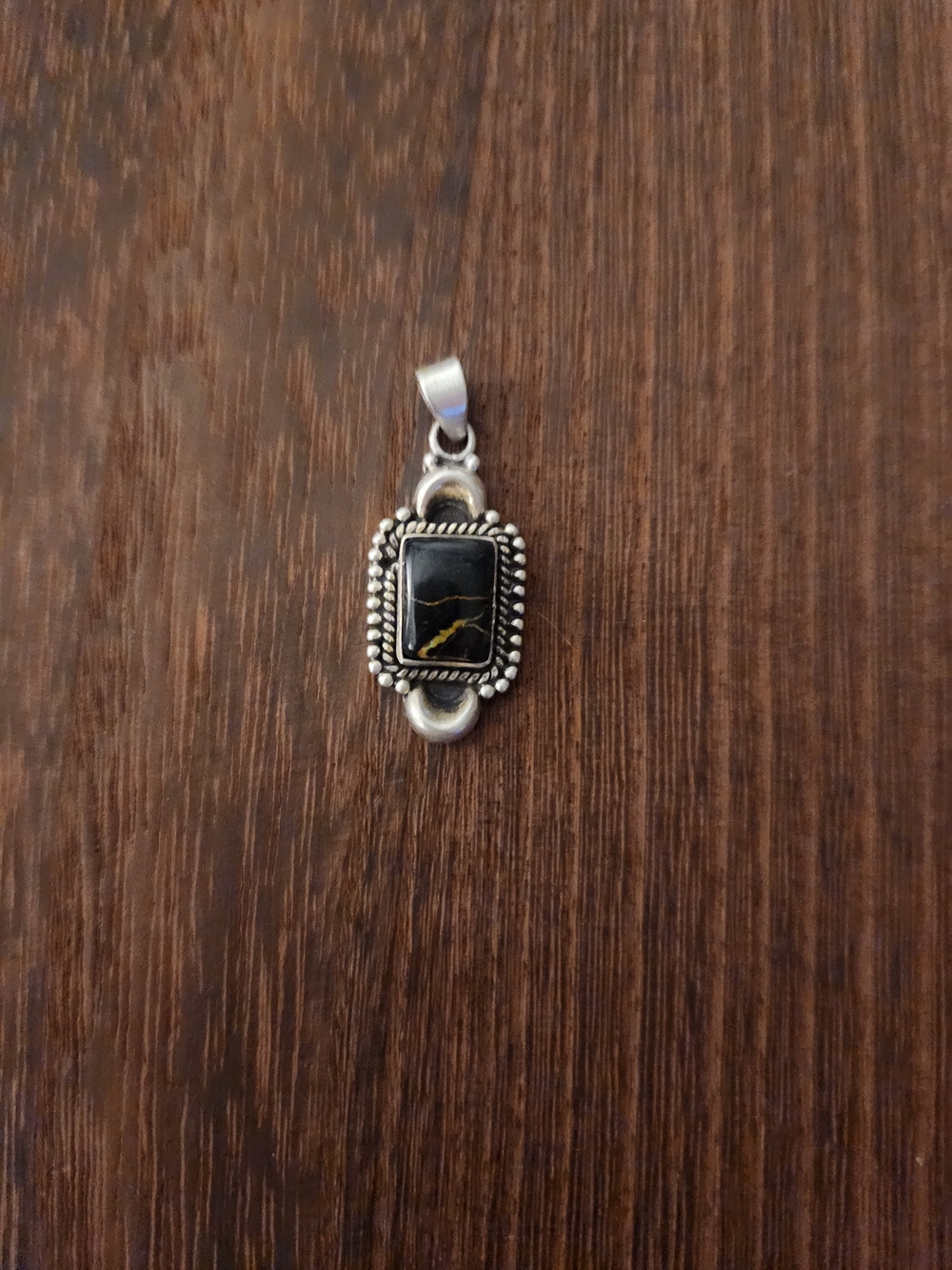 Blackjack Sterling Silver Pendant